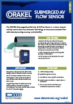 ORAKEL Ultrasonic AV Flow Meter